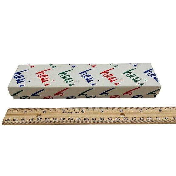 Vintage Hess’s Department Store Box Jewely Rectangular w Logo - Picture 8 of 10